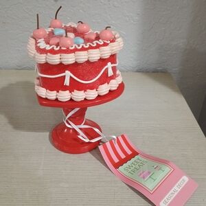 Red Cake Decoration